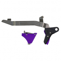Timney Triggers Alpha Competition Trigger, Anodized Finish, Purple, Fits Gen 5 - G17, G19, G34 ALPHA GLOCK 5 - PURPLE