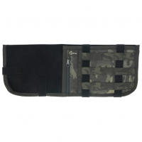 Cole-TAC Tactical Visor Cover, Large, Multicam Black, MOLLE Panel TV1002