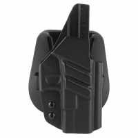 1791 Tactical Paddle Holster, OWB, Kydex, Fits Glock, Right Hand, Matte Finish, Black TAC-PDH-OWB-GLOCK-BLK-R