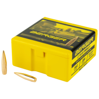 Berger Bullets VLD Target, .264 Diameter, 6.5MM, 130 Grain, Boat Tail Hollow Point, 100 Count 26403