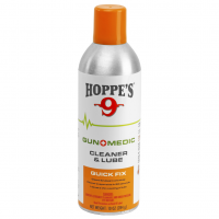Hoppe's Gun Medic, Cleaner & Lube - Quick Fix, Liquid, 10oz, Aerosol Can GM2