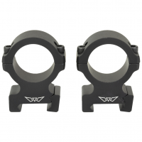 Warne Scope Mounts Vapor Horizontal, 30mm, High Rings, Matte Finish, Black, Fits Picatinny V615M