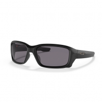 OAKLEY Straightlink Matte Black With Prizm Gray Polarized Sunglasses (OO9331-2158)