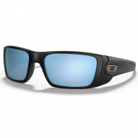 OAKLEY Fuel Cell Sunglasses with Matte Black Frame and Prizm Deep Water Polarized Lenses (OO9096-D8)