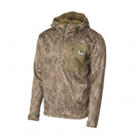BANDED Hooded Mid-Layer Bottomland Fleece Pullover (B1010061-BL)