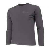 BERETTA Mens Covey Tech Charcoal Long Sleeve T-Shirt (TS208T11800093)
