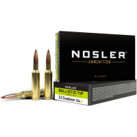 NOSLER Ballistic Tip Hunting 6.5 Creedmoor 120gr Ballistic Tip 20bx/10cs Ammo (42050)