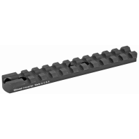 Midwest Industries Picatinny Rail, 5" Length, Aluminum, Black Finish, Fits Marlin 1894, Henry 38/357, 44 Mag, and 45 Colt Receivers MI-1894R