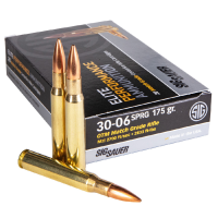 SIG SAUER AMMO 30-06 Sprg 175gr OTM Match 20rd Box Ammo (E3006M2-20)