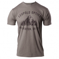 LEUPOLD Men's Hometown Gray Short Sleeve T-Shirt, L (179108)
