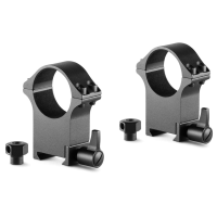 HAWKE Professional Steel 2-Piece Weaver 30mm Extra High Black Scope Rings (23108)