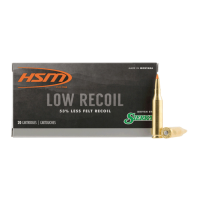 HSM Low Recoil 243 Win 85Gr 20rd Orange Polymer Tip Rifle Ammo (24318N)