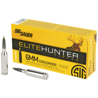 SIG SAUER ELITE HUNTER TIPPED 6MM CREEDMOOR 100GR BOX/20 AMMO (E6MMCTH2-20)