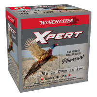 WINCHESTER AMMO Xpert High Velocity 20 Gauge 3in 4 Shot 25rd Pheasant Shotgun Ammo (WEXP2034)