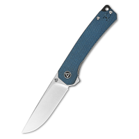 QSP Osprey Blue Micarta Ball Bearing Pocket Knife (QS139-B-Osprey)