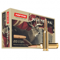NORMA USA Whitetail 6.5 Creedmoor 140gr Soft Point 20rd Box Rifle Ammo (20166492)