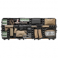 MAGPUL DAKA Black Polypropylene Grid Organizer for Pelican 730 Vault Tactical Rifle Case (MAG1301-BLK)