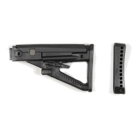 PROMAG Archangel Yugo Pap AK-Series OPFOR Black Polymer Buttstock Set (AA129)