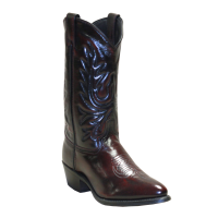 ABILENE Men'12in Black Cherry Western Boots (6461)