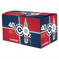 CROSMAN Powerlet 12g CO2 Cartridges 40 Count (23140)