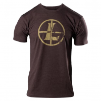 LEUPOLD Distressed Reticle Espresso Heather XL Tee Shirt (181850)