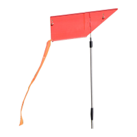 MTM Red Wind Reader Shooting Range Flag (WRF)