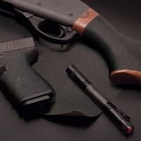 HOGUE Wrapter Adhesive Rubber Heavy Grit Black  5in X 6.75in Grip Material (17079)