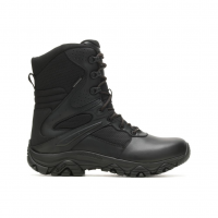 MERRELL Moab 3 Response Black 8in Wide Tactical Boots (J003913W)
