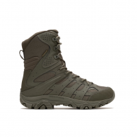 MERRELL Men's Moab 3 8in Dark Olive Tactical Waterproof Boots (J004109)
