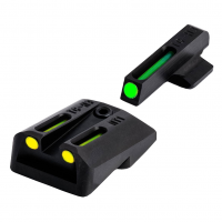 TRUGLO TFO Handgun Night Sights for 1911 with Novak LoMount Cut .260/.450 (TG131NT1Y)