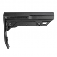 MISSION FIRST TACTICAL Battlelink Black Aluminum Minimalist Mil-Spec Stock (BMSMIL-MTL-BL)