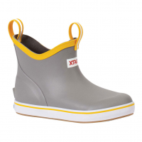 XTRATUF Kid's Ankle Gray/Yellow Deck Boots (XKAB107)