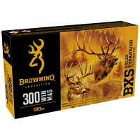 BROWNING BXS .300 Win Mag 180Gr Rifle Ammo 20rd Box (B192403001)