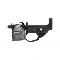 SPIKE'S TACTICAL Billet 9mm Rare Breed Crusader Lower with Painted Helmet (STLB960-PCH)