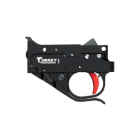 TIMNEY TRIGGERS Ruger 10/22 Black Housing Red Shoe Replacement Trigger (1022-2C)