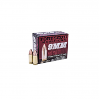 FORT SCOTT MUNITIONS 9mm TUI 80Gr SCS 20rd Box Ammo (9MM-080-SCV)