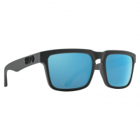 SPY Helm Soft Matte Dark Gray/ Happy Gray Green Polar With Light Blue Spectra Mirror Sunglasses (6700000000070)