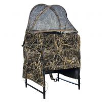 DRAKE Ghillie Realtree Max-7 Shallow Water Chair Blind (DHG2010-038)