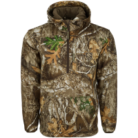 DRAKE Men's Midweight Endurance Realtree Edge 1/4 Zip Jacket with Kangaroo Pouch (DNT3030-MEN-030)