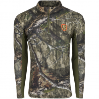 DRAKE Men's Lighweight Performance Mossy Oak Country DNA 1/4 Zip Long Sleeve Shirt (DNT1014-036)