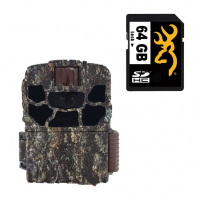 BROWNING TRAIL CAMERAS Dark Ops FHD Extreme Trail Camera with BROWNING TRAIL CAMERAS 64GB SD Card