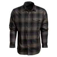 VORTEX Men's Trail Call Tech Flannel Shadow Long Sleeve Shirt (221-39-SHA)
