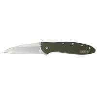 KERSHAW Leek 3in Olive Folding Knife (1660OL)