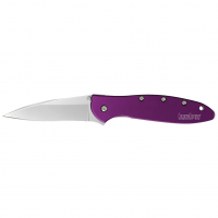 KERSHAW Leek 3in Purple Folding Knife (1660PUR)