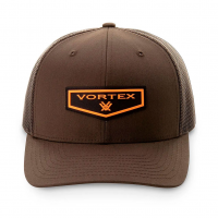 VORTEX Men's Strong Point Brown Cap (220-02-BRN)