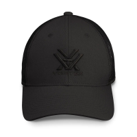 VORTEX Men's Core Logo Black Cap (123-09-BLK)