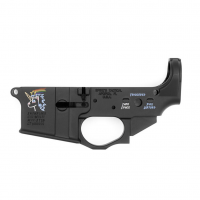 SPIKE'S TACTICAL AR-15 Snowflake Color Filled Stripped Lower Receiver (STLS030-CFA)