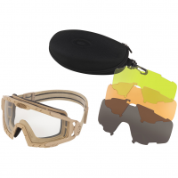 OAKLEY SI Ballistic Goggle 2.0 Desert Tan/4 Lens Arry Eyewear (OO7035-16)