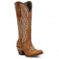 CORRAL Women's Golden Embroidery Boots (A4216)