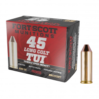 FORT SCOTT MUNITIONS .45 Long Colt 225 Grain 20rd Handgun Ammo (45LC-225-SCV)